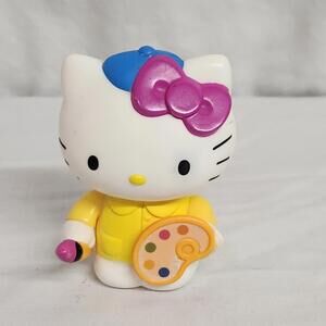 Hello Kitty 2013 McDonalds Toy Hello Kitty Artist